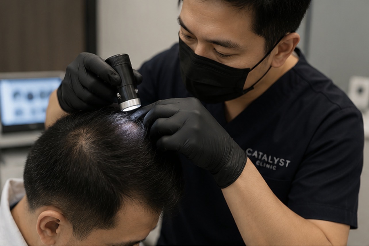 Scalp PRP with Micro-Needling at Catalyst Clinic