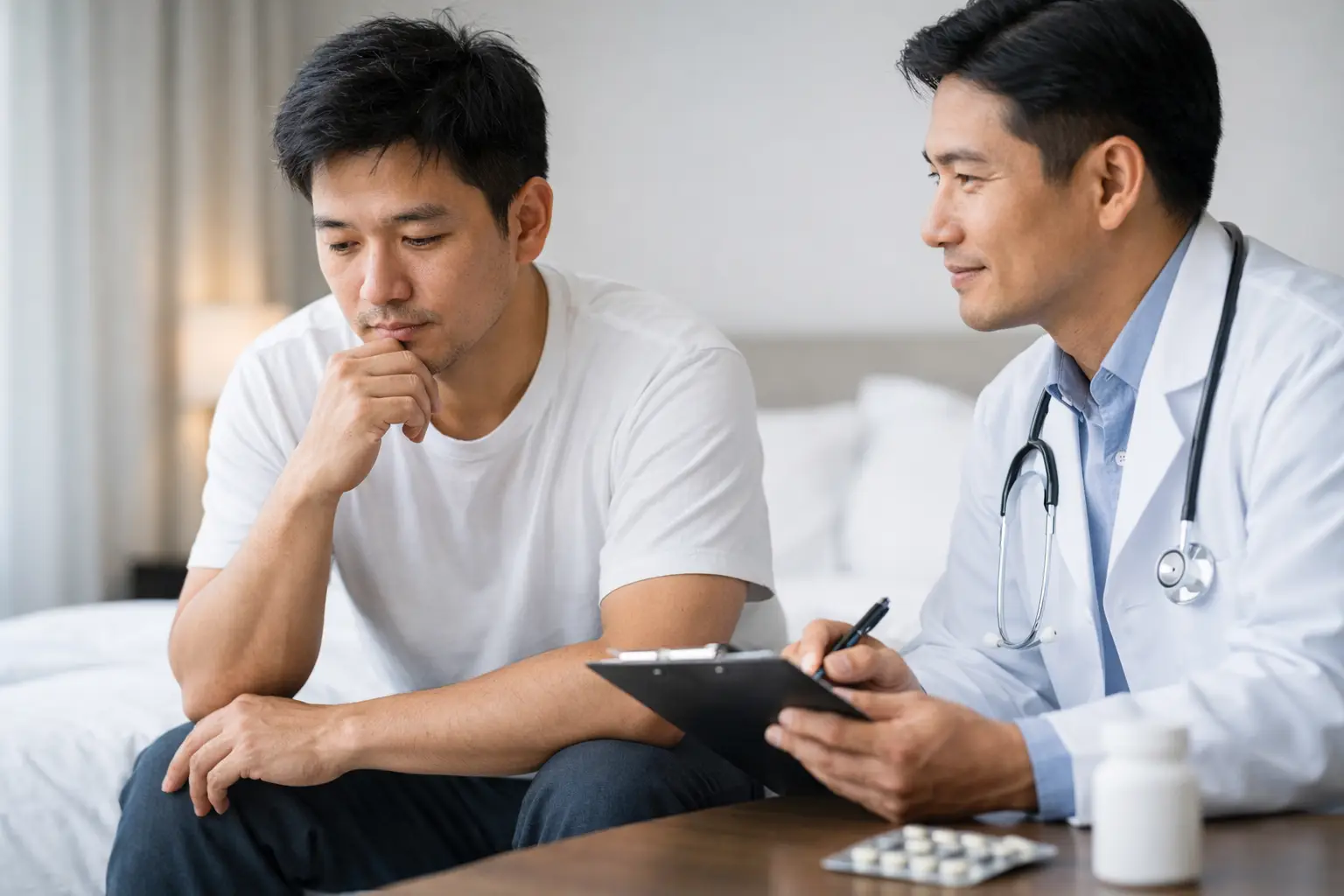 Doctor-led confidential sexual health consultation at Catalyst Clinic
