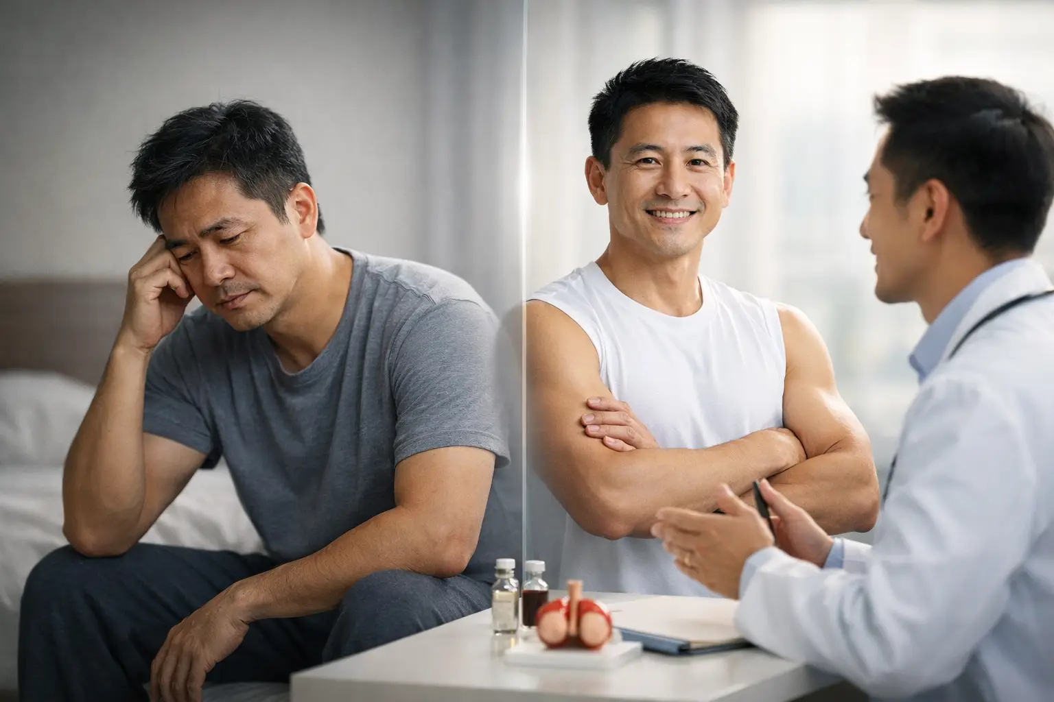 Low Testosterone Before After Results Explained